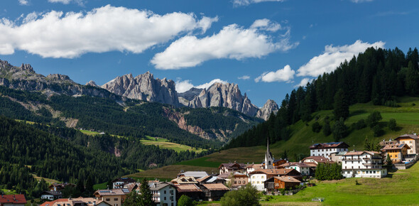 Val di Fassa - Moena - Am Fuße der schönsten Dolomiten des Trentino zu befinden