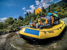 Rafting on the Noce River with Trentino Wild