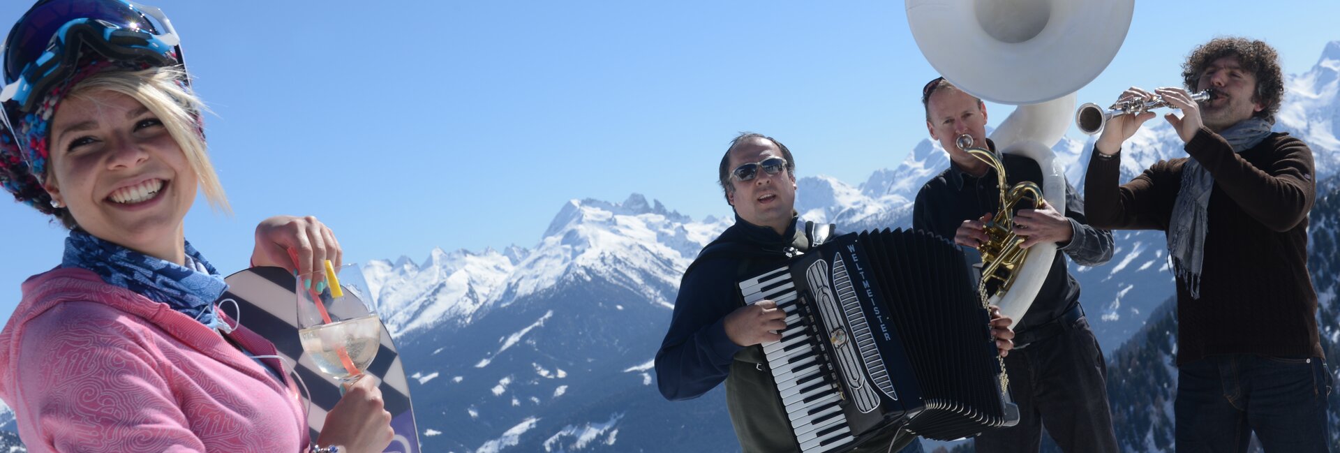 Dolomiti Ski Jazz, Skivergnügen uns Musik!