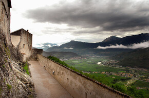 Castel Beseno - Panorama sulla Vallagarina