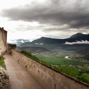 Castel Beseno - Panorama sulla Vallagarina