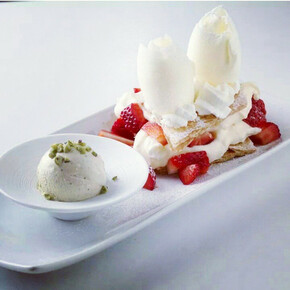 Italiaans ijs in Trentino