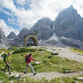 In the heart of the Dolomites