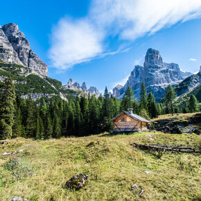 Le Dolomiti fra le rocce e il cielo
