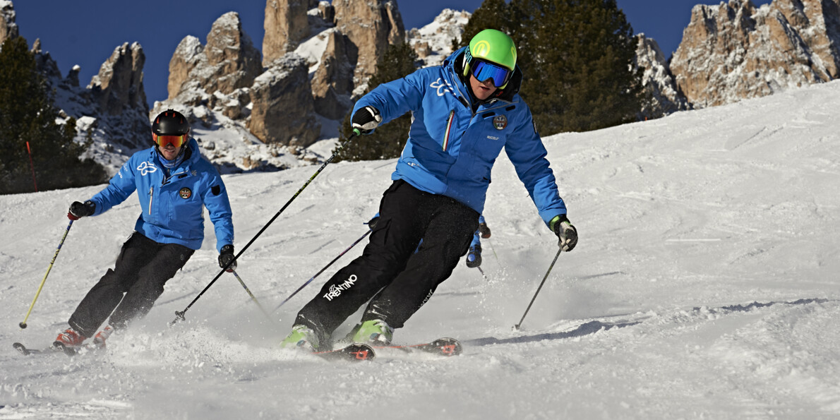 Den lyžování zdarma s trentinskými lyžařskými instruktory
