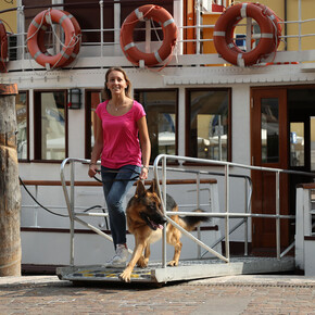 Sul battello dell’Alto Garda