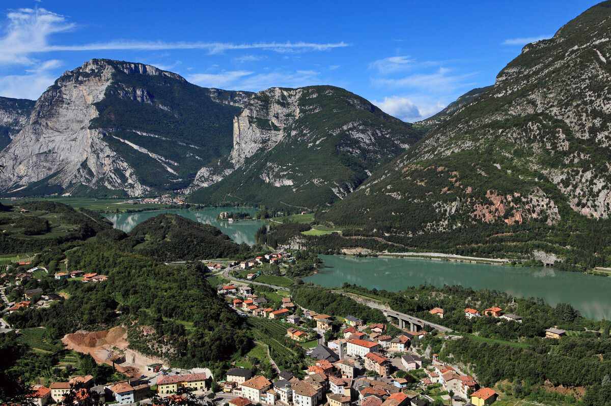 Lago di S. Massenza Natur Seen Trentino Italien