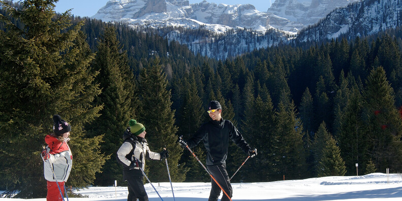 Malghette cross-country ski school