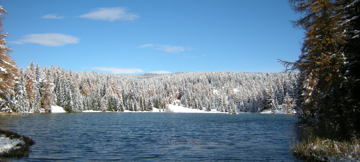 Зимние горные озёра – приманка для туристов