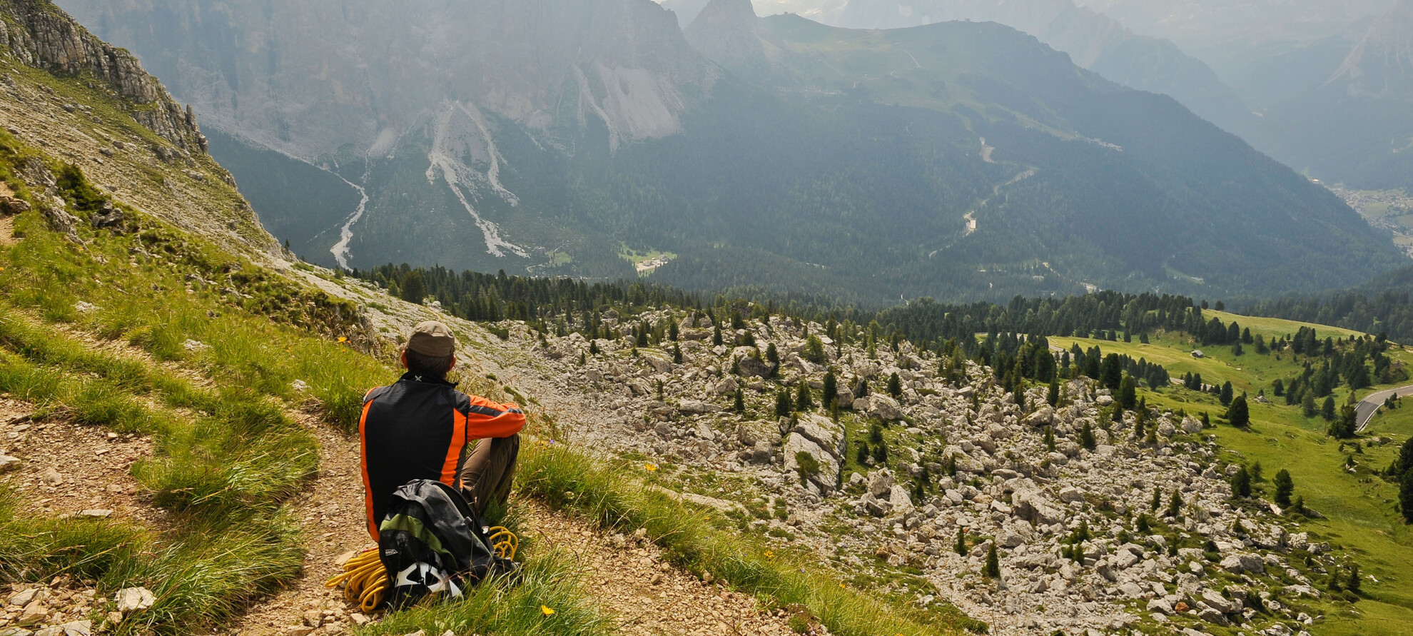 Lassen Sie das Auto stehen 