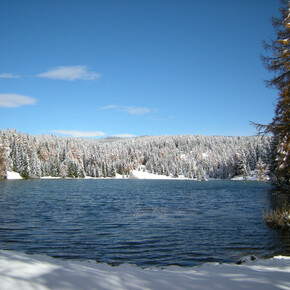 The splendour of winter lakes