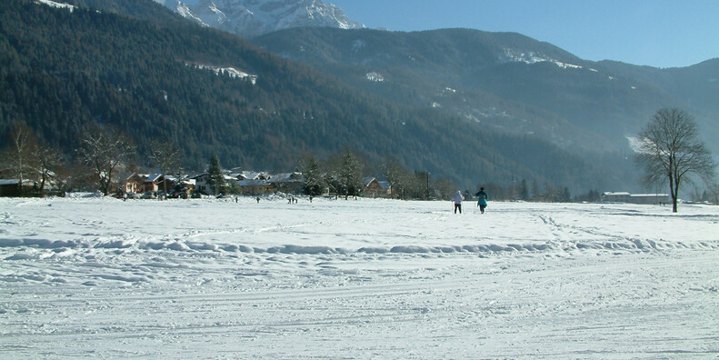 Praticare lo sci di fondo vicino a Madonna di Campiglio