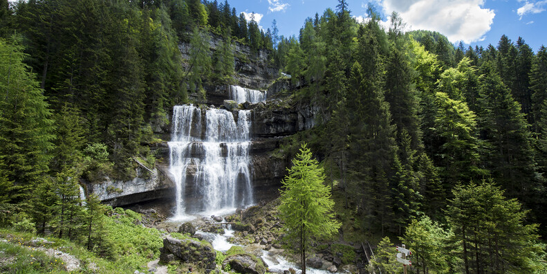 Cascate di Vallesinella nel Parco Naturale Adamello Brenta