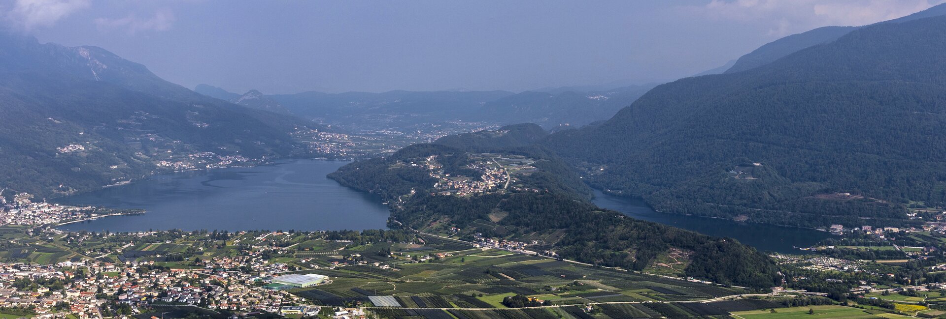 Caldonazzo lake, near Trento