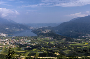 Caldonazzosee, unweit von Trento