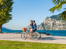 Cycling lake Garda