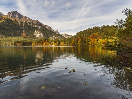 Tovelsee im Herbst