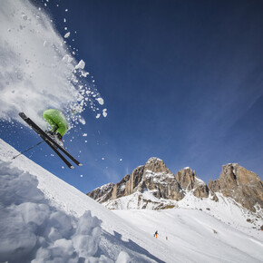Snowpark Funcross Col Rodella | © Foto Archivio Apt Fassa