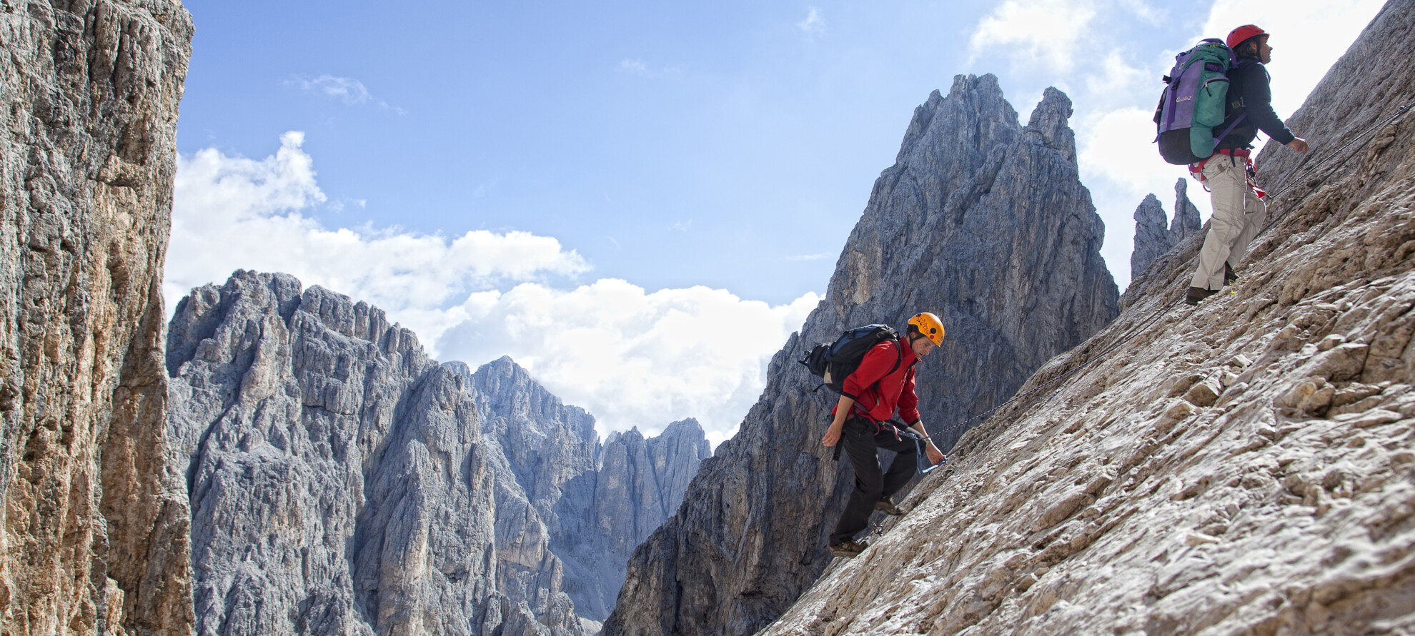 Avventure sulle Dolomiti:<br>climbing