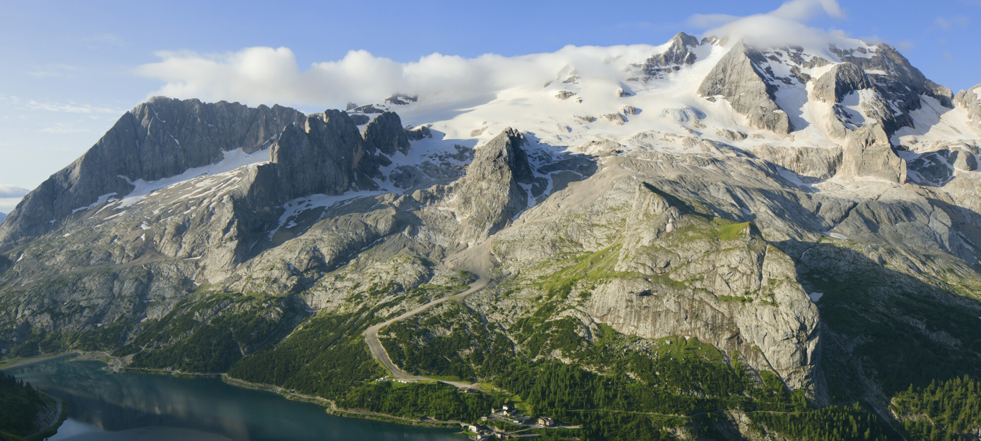 Adventures in the Dolomites: <br> the glacier