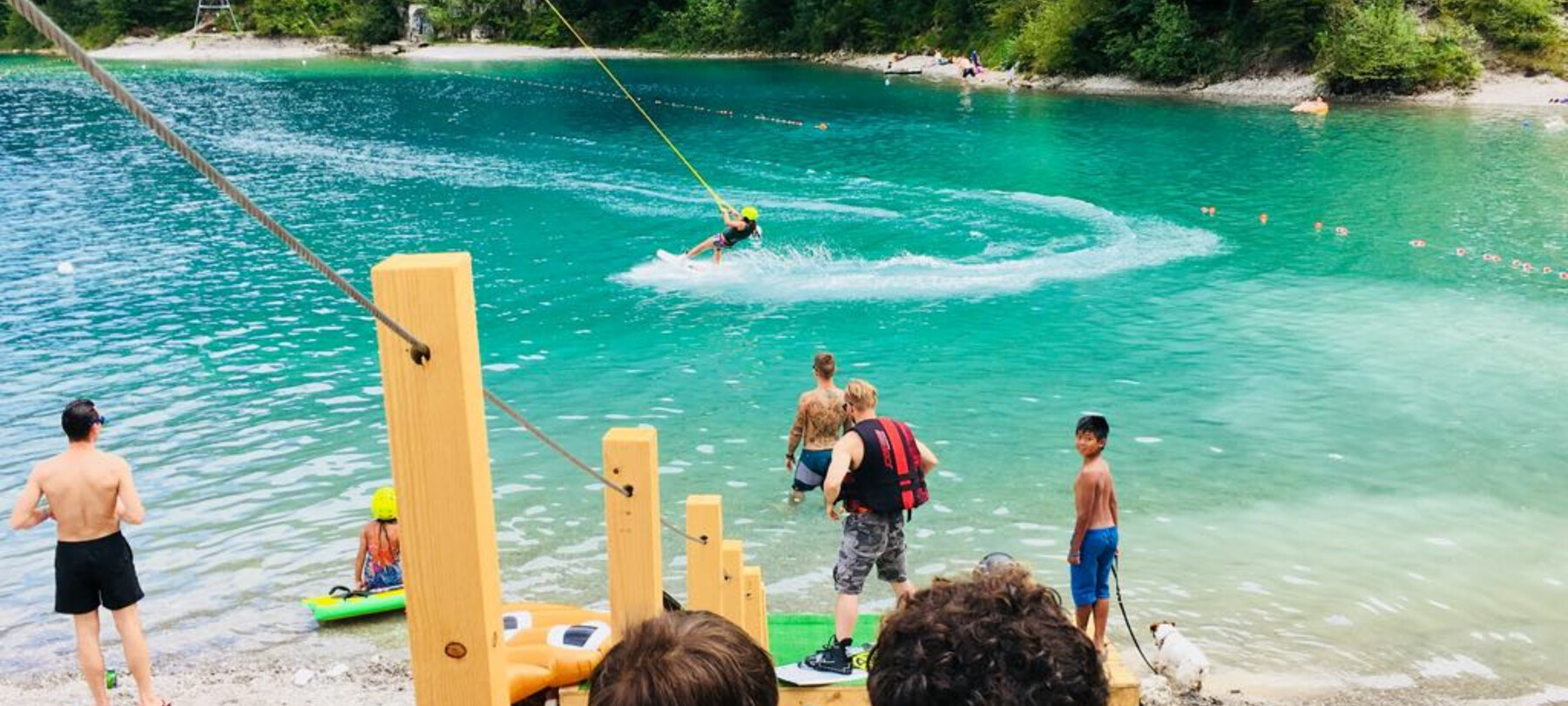 The lakes in Trentino: The history of wakeboarding on Lake Ledro