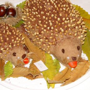 Castione chestnut mousse “porcupine”