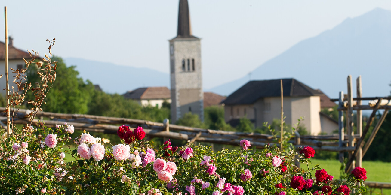 Ronzone: resort on Anauni mountains slopes, in Val di Non