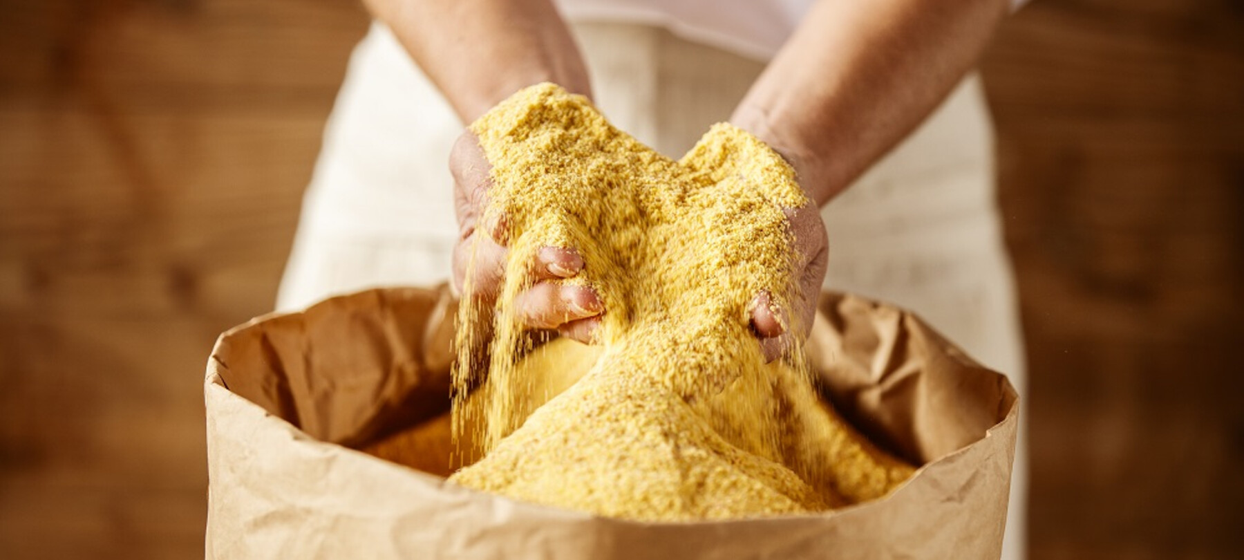 Żółta mąka ze Storo: złoto Trentino