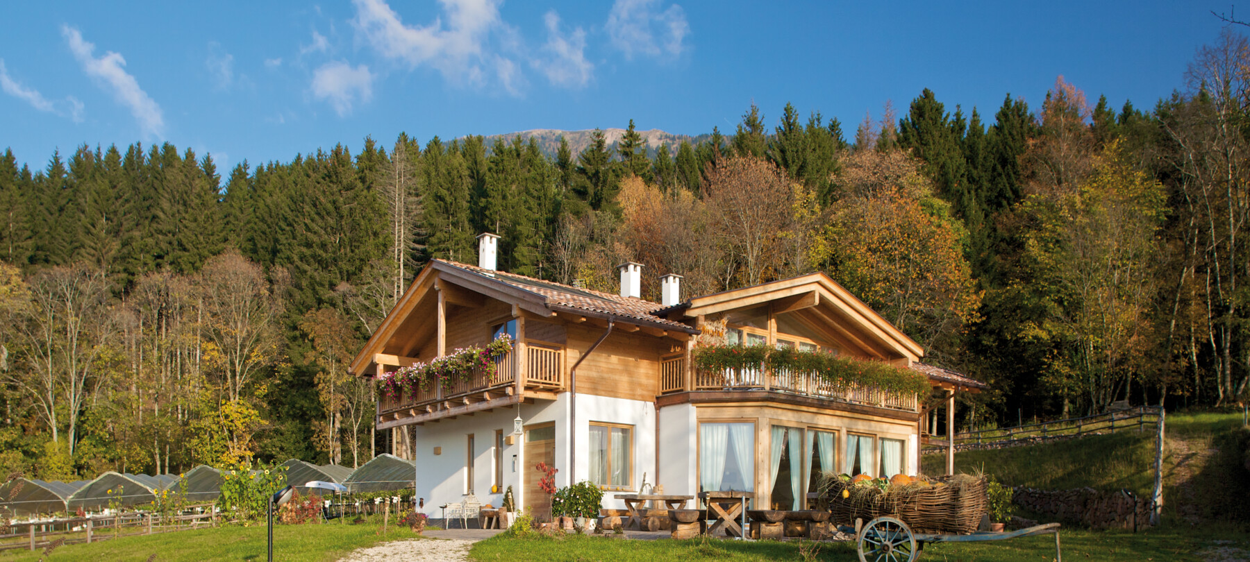 Agritur-Bauernhöfe im Trentino 