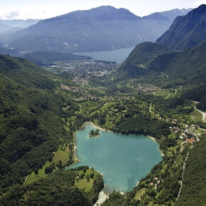 Der Tennosee von oben | © North Lake Garda Trentino 