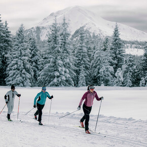 Cross country ski at Passo Lavazè | © APT Val di Fiemme