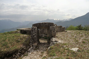 Campo trincerato del Nagià Grom | © APT Rovereto Vallagarina Monte Baldo