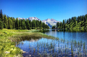 Lago e rifugio Malghette | © APT Madonna di Campiglio, Pinzolo, Val Rendena