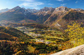 Panorama su Cavedago | © APT Dolomiti di Brenta e Paganella