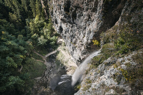 Cascata di Tret Wasserfall Deutschnonsberg Trentino | © APT Val di Non 