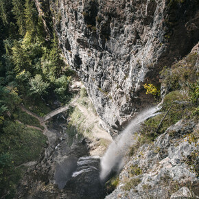 Cascata di Tret Wasserfall Deutschnonsberg Trentino | © APT Val di Non 