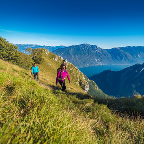 Lungo il crinale di Cima Giochello | © Garda Trentino 