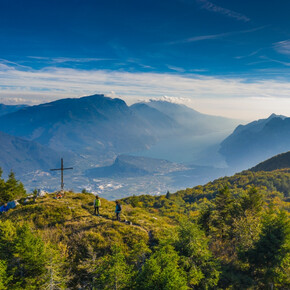View on lake Garda and Garda Trentino from the top of Monte Biaina | © North Lake Garda Trentino 