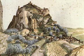 The Castle of Arco in the work Albrecht Dürers (1495) | © Garda Trentino