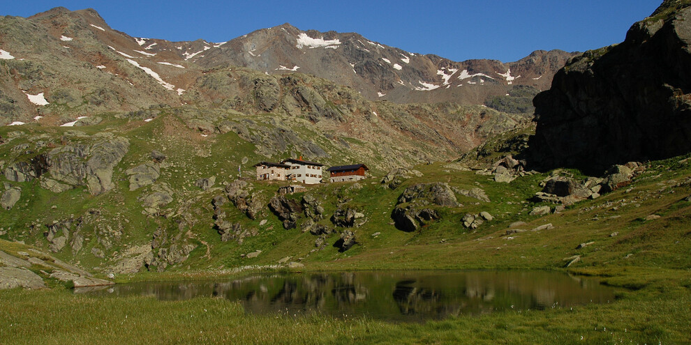 Schutzhütte Saènt «S. Dorigoni» | © APT Valli di Sole, Peio e Rabbi