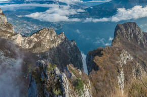 View from Cima Rocca | © APT - Garda Trentino