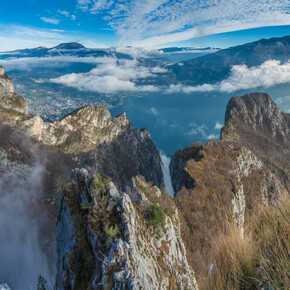 Aussicht aus der Cima Rocca | © APT - Garda Trentino