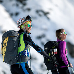 Sci alpinisti soddisfatti | © APT - Madonna di Campiglio, Pinzolo, Val Rendena