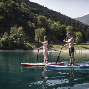 Around Lake Ledro by SUP | © Garda Trentino