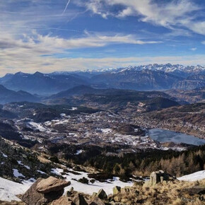 Climb at Dosso of Costalta from Fovi locality | © APT Trento, monte Bondone e Valle dei Laghi