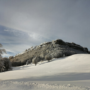 Bes Corna Piana in inverno | © APT Rovereto Vallagarina Monte Baldo
