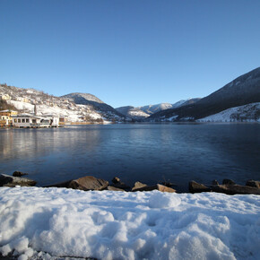 Tour of the the Piné Plateau lakes in winter | © APT Trento, monte Bondone e Valle dei Laghi