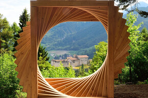 View over Castel Stenico from BoscoArteStenico | © North Lake Garda Trentino 