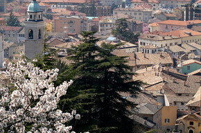 Rovereto from above | © APT Rovereto Vallagarina Monte Baldo