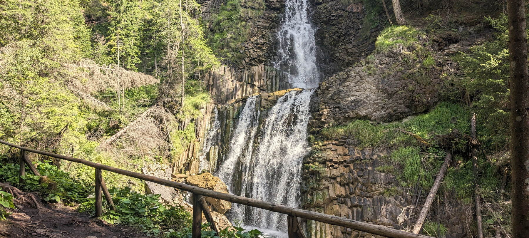 Cascate basaltiche Mortic ©Archivio APT Val di Fassa | © APT Val di Fassa